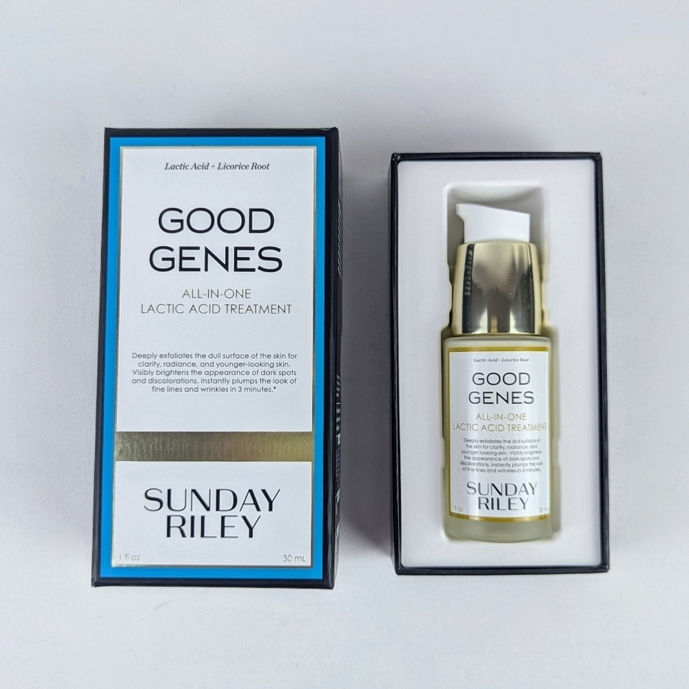 Sunday Riley Good Genes All-In-One Lactic Acid Treatment 1 fl oz/30 ml NIB